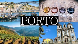 4 Days in Beautiful PORTO Portugal Douro Valley Wine Tasting  Travel Vlog Itinerary Guide [upl. by Bury497]