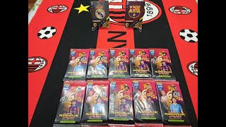 PANINI FIFA 365 2024  MECZ REAL M vs BARCELONA  UNBOXING 10 SASZETEK  KTO WYGRAŁ [upl. by Naitsirhk41]