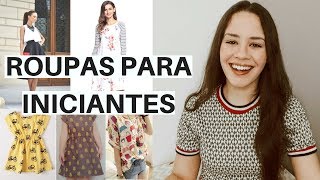 TOP 5 MODELOS DE ROUPAS PARA INICIANTES NA COSTURA  ELLEN BORGES [upl. by Eeslek]