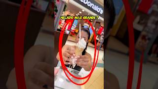 McDonald’s da más helado que Burger King 🍦mcdonalds [upl. by Grenville]