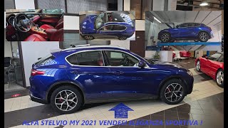 ALFA STELVIO MY 2021 VENDESI ELEGANZA SPORTIVA  by OFFICINECARUSO [upl. by Orelle]