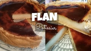 Flan patissier  Recette simple et rapide Cookwihso [upl. by Anet272]