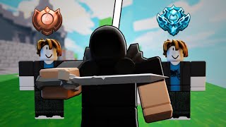 Getting MY FAN FREE RP  Roblox Bedwars [upl. by Rellia]