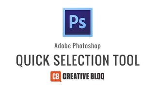 Photoshop How to use the Quick Selection Tool [upl. by Brothers853]