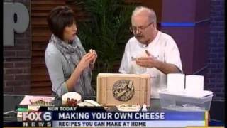 Milwaukee cheesemaker Steve Shapson shares cheese recipes [upl. by Ynohtnaluap]