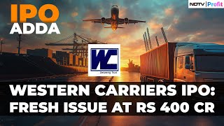 Western Carriers IPO Details All You Need To Know About The IPO Before Subscribing [upl. by Sherr]