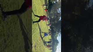 Trinity College Nabbingo American Football Training in Uganda  Warm up session [upl. by Alexandrina840]