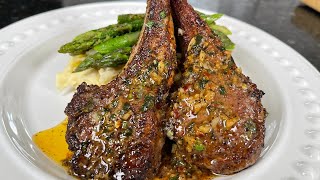 Lemon Garlic Butter Lamb Chops  Juicy amp Delicious Lamb Chops Recipe [upl. by Tseng887]