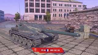 Типичные бои на Amx CDA 105 в Wot blitz [upl. by Dobb]