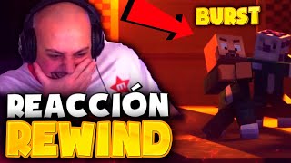 🤣¡MANUTE REACCIONA al REWIND REACCIÓN al BURST en el REWIND HISPANO 2022 [upl. by Nylleoj920]