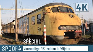 Oude NS Treinen in Wijster vlakbij Hoogeveen  SPECIAL [upl. by Bengt]