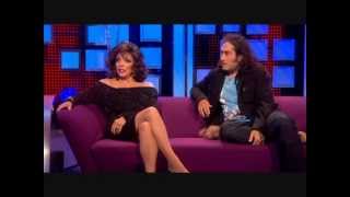 Joan Collins surreal chat with Ross Noble and Lee Mack [upl. by Netsew]