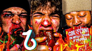 EXTREME 1 Hour Spicy Food Tiktok Compilation Pt3🥵🌶 [upl. by Kleiman]