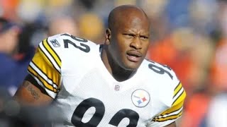 Steelers Firsts James Harrison 1st Career Sack vs Browns 111404 [upl. by Neruat]