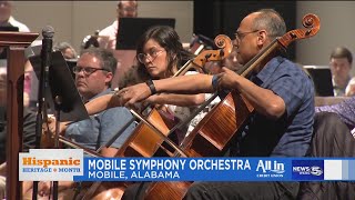 Celebrating Hispanic Heritage Month The Mobile Symphony Orchestra [upl. by Nnaeirelav]