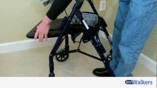 Just Walkers Drive Mimi Lite Winnie Rollator [upl. by Danas]