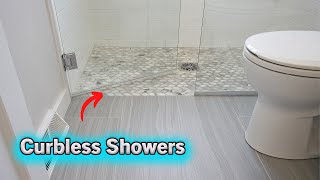 Tips for Building Curbless Showers [upl. by Cheria]