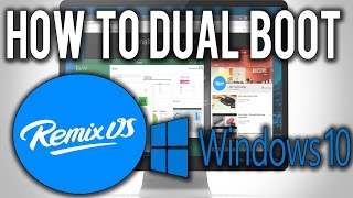 How To Dual Boot Remix OS With Windows Legacy [upl. by Haida]