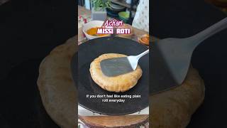 ACHARI MISSI ROTI  A quick fix to your regular roti 😍 Paryushan friendly recipe [upl. by Iatnwahs81]