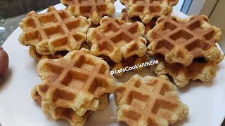 How to Make WAFFLES GALETTE CONGOLAISE [upl. by Aruol872]