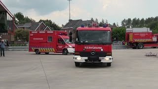 Federal Signal PA300 Uitruk verkeersongeval  Brandweer Puurs [upl. by Varney]