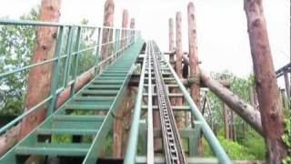 Thors Hammer Djurs Sommerland Onride FrontSeat POV [upl. by Annohsed]