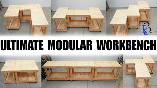 Ultimate Modular Workbench A Design for Everyone [upl. by Siesser]