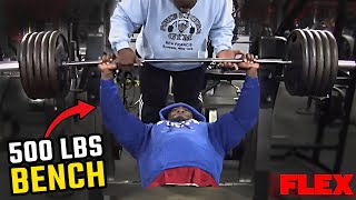 Kai Greene’s Epic BarBending Chest Workout For MASS [upl. by Solegna]