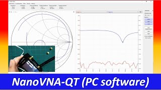 NanoVNA software How to use NanoVNA QT Software [upl. by Yenahteb176]