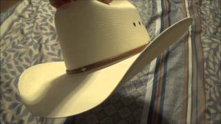 George Strait Resistol Cowboy Hat  A closer look and why I wear it [upl. by Arikihs]