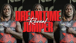 Essendon FC  Dreamtime guernsey reveal  2023 [upl. by Munafo]