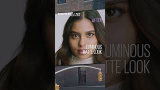 Maybelline New York – New Super Stay LumiMatte Foundation  Feat Suhana Khan [upl. by Lai]