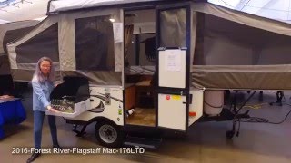 2016 Forest River RV Flagstaff Mac 176LTD [upl. by Eellehs]