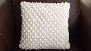 How To Knit A Berry Pillow Lilus Handmade Corner Video  70 [upl. by Annadiane847]