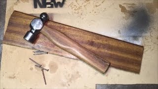 Making A Hammer Handle amp Restoration  NBW [upl. by Gayl602]