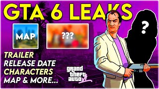 GTA 6 Trailer Release Date Characters Cities  amp More  GTA 6 NEW SHOCKING Leaks 😱 [upl. by Aldas38]