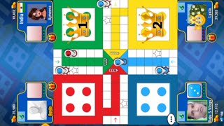 Ludo king poki  234 player game  lodo live gameplay online gams raju shots live video [upl. by Odlanar]