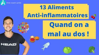 Alimentation antiinflammatoire 13 aliments puissants pour soulager les douleurs [upl. by Ataner]