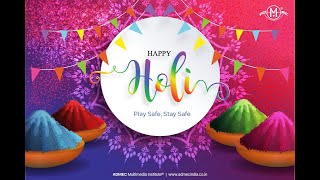 Happy Holi Wishes 2021 Happy Holi Greetings Video  Holi Whatsapp Status  Holi 2021 Wishes Video [upl. by Ploss]