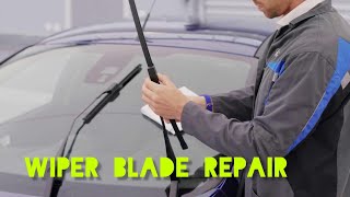 How do you Repiar wiper blades Toyota Yaris hybridwiper blades changeToyota yaris wiper replace [upl. by Renato]