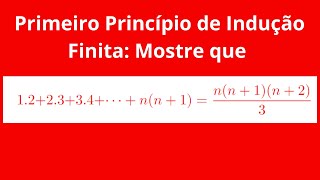 indução matemática indução finita [upl. by Aerahs90]