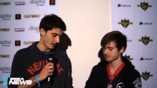 CSGO Pro Player Interview with NBK from VeryGames at DreamHack Winter 2012 [upl. by Lynnea]