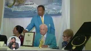 Sir Durward Knowles amp Cecil Cookes Gold Medal Win Celebrated [upl. by Dnalram402]