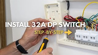 quotHow to Install a 32A DP Switch with Sockets  StepbyStep Guide for Safe Electrical Setupquot✌️ [upl. by Onitnatsnoc]