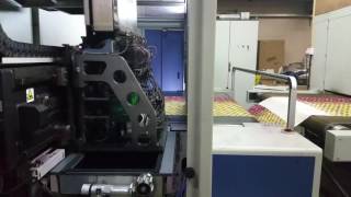 Reggiani Renoir Digital Textile Printing Machine 16 Heads [upl. by Kcirddahc]