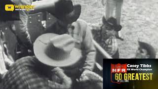 NFR 60 Greatest of All Time Casey Tibbs Day 3 [upl. by Standford307]