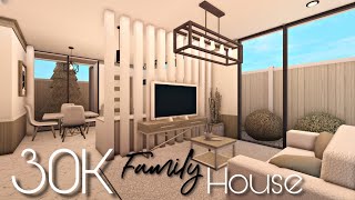 BLOXBURG 30K STARTER FAMILY HOUSE  NOGAMEPASS [upl. by Lapides]