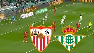 Sevilla FC vs Real Betis 10 Resumen  LA LIGA 20242025 [upl. by Itsyrk]