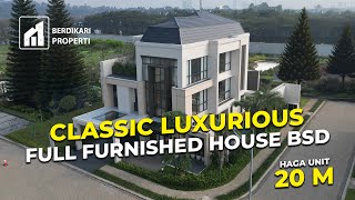 CLASSIC LUXURIOUS FULL FURNISHED HOUSE BSD ✨ CLUSTER TRESOR BSD CITY LAST UNIT [upl. by Moberg]