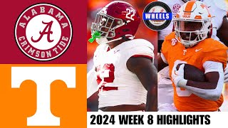 7 Alabama vs 11 Tennessee  Full Game Highlights  2024 College Football Highlights [upl. by Aneroc]